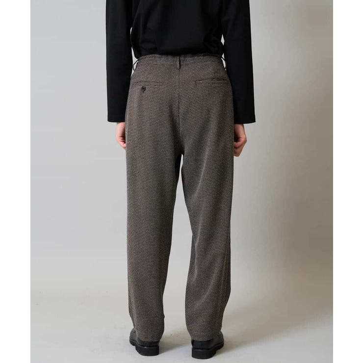 【イージーケア シワになりにくい】ツイードストレッチワンタックワイドイージースラ… | a.v.v【MEN】 | 詳細画像23 