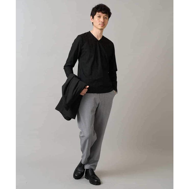 メランジストレッチセミルーズパンツ【イージーケア/洗濯機で洗える】 | a.v.v【MEN】 | 詳細画像52 