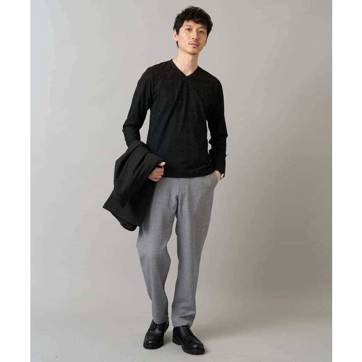 メランジストレッチセミルーズパンツ【イージーケア/洗濯機で洗える】 | a.v.v【MEN】 | 詳細画像53 