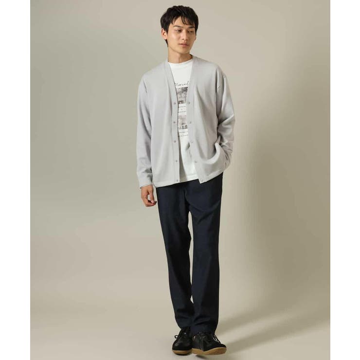 【ストレッチ】スマートシャンブレーテーパードパンツ | a.v.v【MEN】 | 詳細画像11 