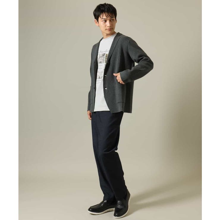 【ストレッチ】スマートシャンブレーテーパードパンツ | a.v.v【MEN】 | 詳細画像13 