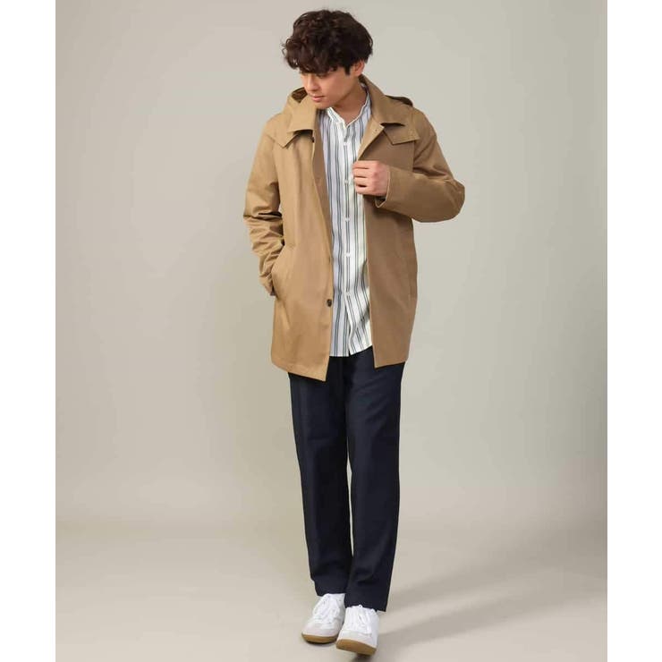 【ストレッチ】スマートシャンブレーテーパードパンツ | a.v.v【MEN】 | 詳細画像15 