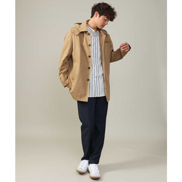 【ストレッチ】スマートシャンブレーテーパードパンツ | a.v.v【MEN】 | 詳細画像16 