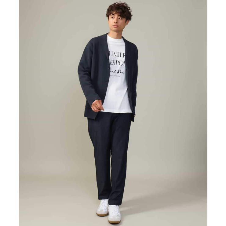 【ストレッチ】スマートシャンブレーテーパードパンツ | a.v.v【MEN】 | 詳細画像26 