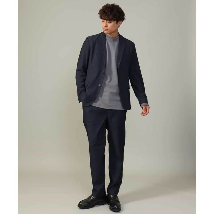 【ストレッチ】スマートシャンブレーテーパードパンツ | a.v.v【MEN】 | 詳細画像3 