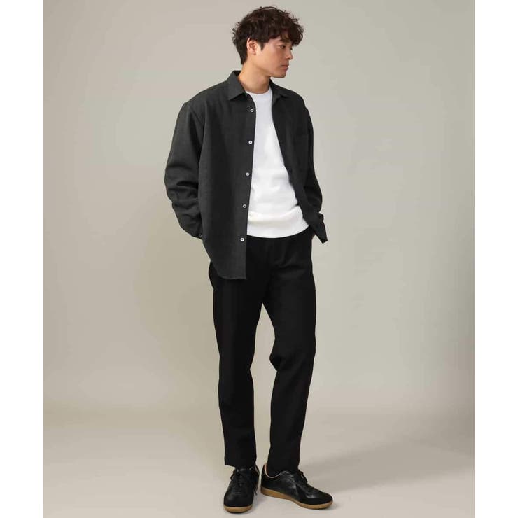 【ストレッチ】スマートシャンブレーテーパードパンツ | a.v.v【MEN】 | 詳細画像35 