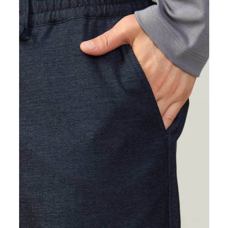 【ストレッチ】スマートシャンブレーテーパードパンツ | a.v.v【MEN】 | 詳細画像47 