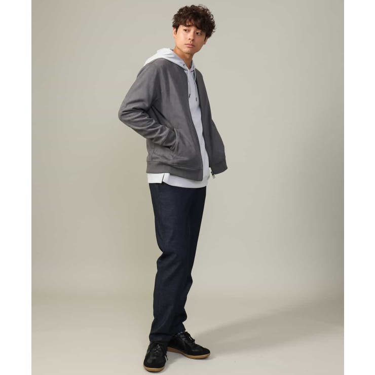 【ストレッチ】スマートシャンブレーテーパードパンツ | a.v.v【MEN】 | 詳細画像6 