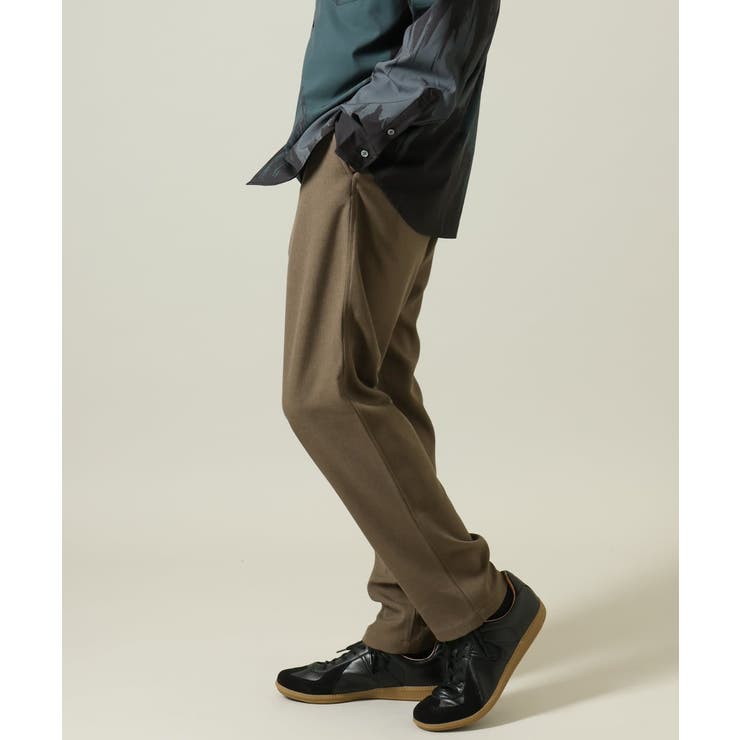 モカブラウン | 【イージーケア】セミルーズパンツ(セットアップ可) リライトシリーズ1 | a.v.v【MEN】