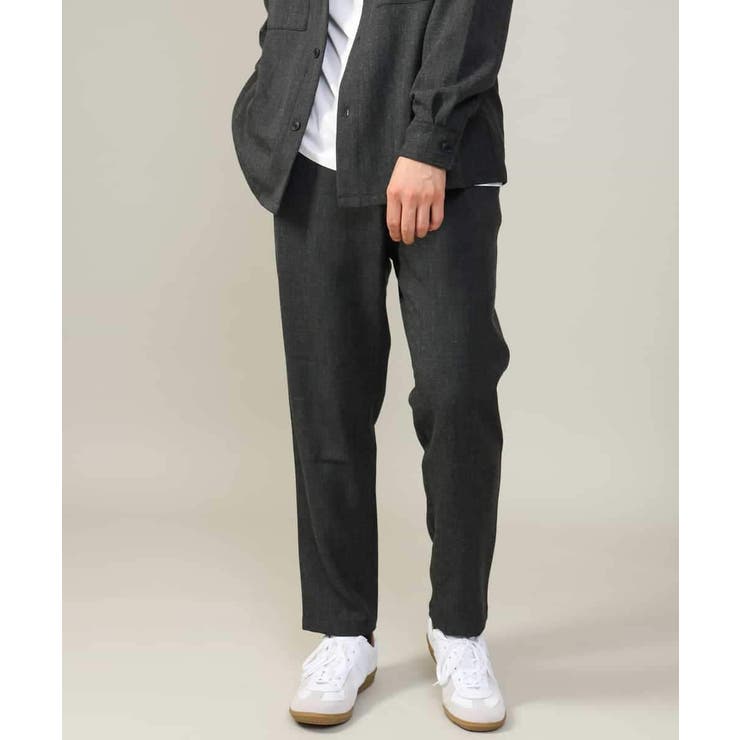 ダークグレー | 【イージーケア】セミルーズパンツ(セットアップ可) リライトシリーズ1 | a.v.v【MEN】