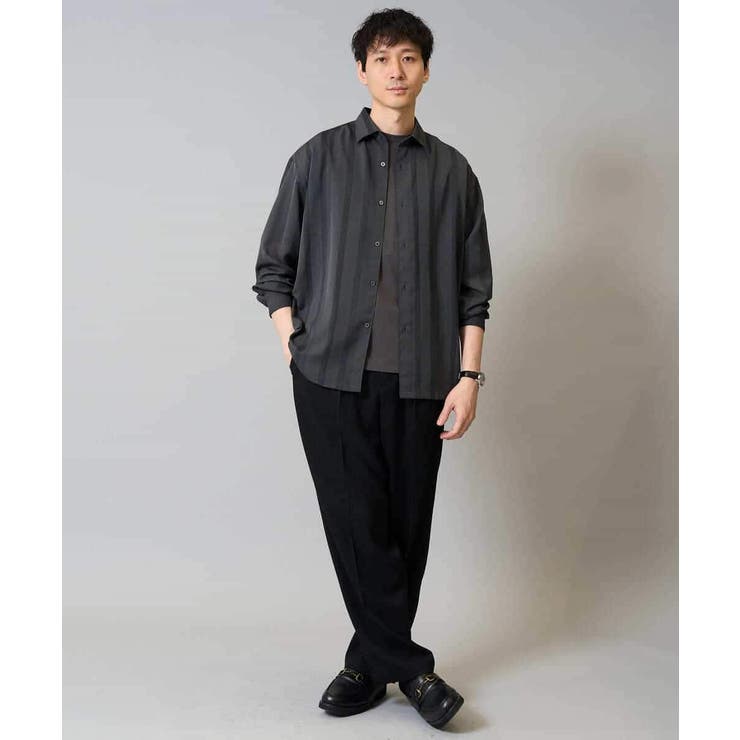 ワンタックワイドイージースラックス LANATEC【ストレッチ 洗濯機で洗える | a.v.v【MEN】 | 詳細画像11 