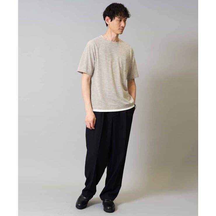 ワンタックワイドイージースラックス LANATEC【ストレッチ 洗濯機で洗える | a.v.v【MEN】 | 詳細画像15 