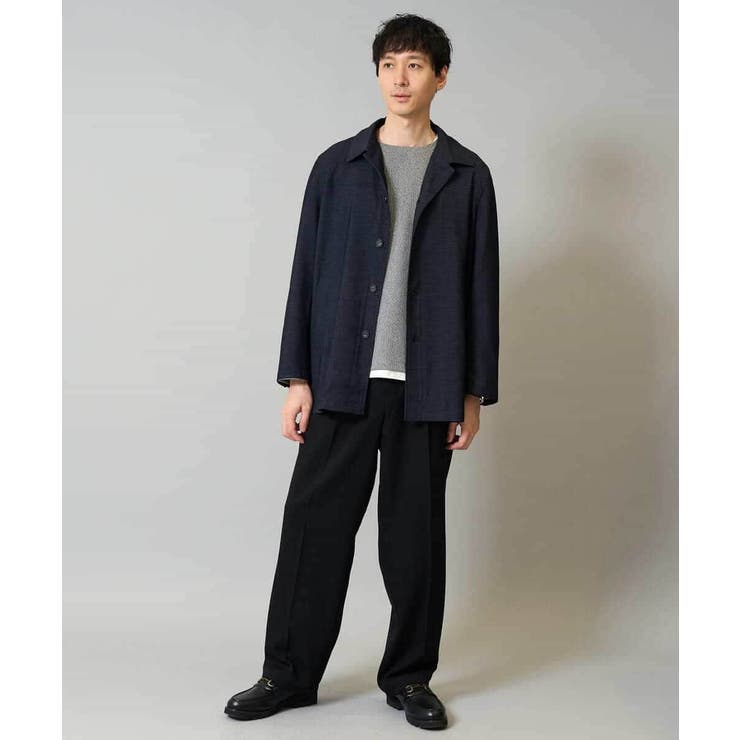 ワンタックワイドイージースラックス LANATEC【ストレッチ 洗濯機で洗える | a.v.v【MEN】 | 詳細画像30 