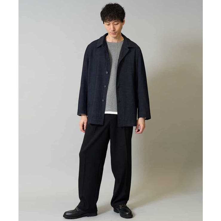 ワンタックワイドイージースラックス LANATEC【ストレッチ 洗濯機で洗える | a.v.v【MEN】 | 詳細画像31 