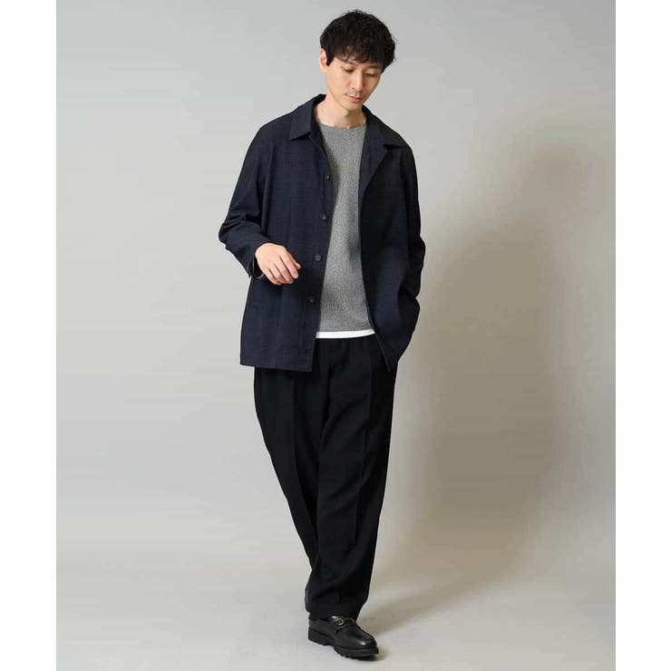 ワンタックワイドイージースラックス LANATEC【ストレッチ 洗濯機で洗える | a.v.v【MEN】 | 詳細画像33 