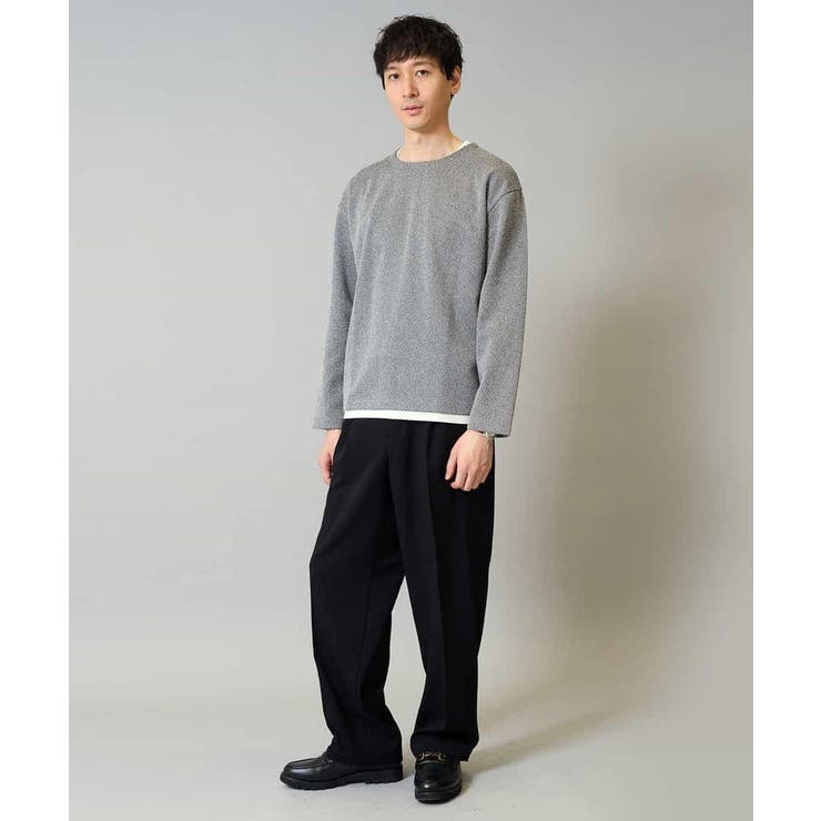 ワンタックワイドイージースラックス LANATEC【ストレッチ 洗濯機で洗える | a.v.v【MEN】 | 詳細画像40 