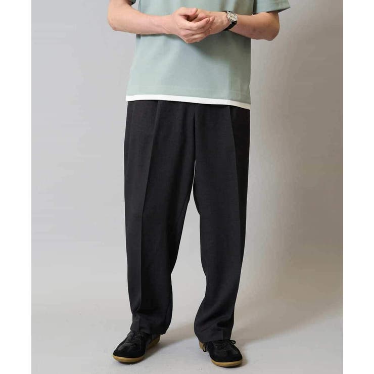 ワンタックワイドイージースラックス LANATEC【ストレッチ 洗濯機で洗える | a.v.v【MEN】 | 詳細画像44 