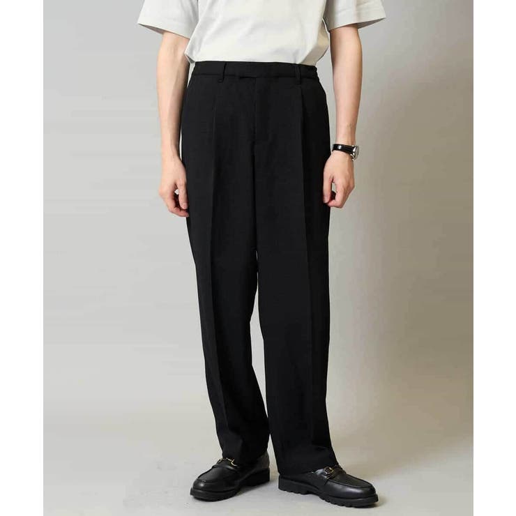 ワンタックワイドイージースラックス LANATEC【ストレッチ 洗濯機で洗える | a.v.v【MEN】 | 詳細画像45 