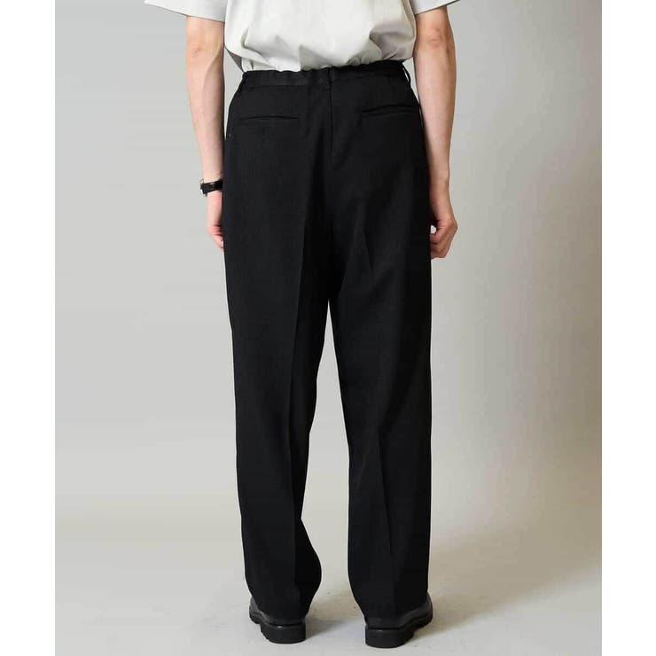 ワンタックワイドイージースラックス LANATEC【ストレッチ 洗濯機で洗える | a.v.v【MEN】 | 詳細画像47 