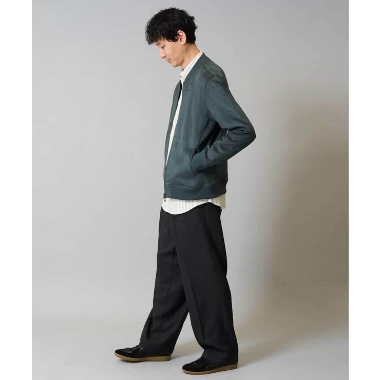 ワンタックワイドイージースラックス LANATEC【ストレッチ 洗濯機で洗える | a.v.v【MEN】 | 詳細画像5 