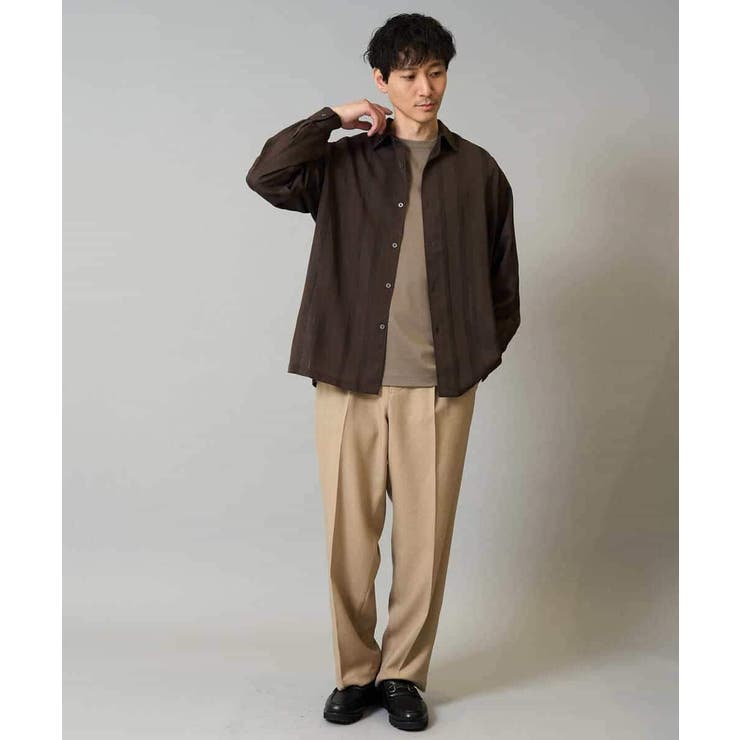 ワンタックワイドイージースラックス LANATEC【ストレッチ 洗濯機で洗える | a.v.v【MEN】 | 詳細画像62 