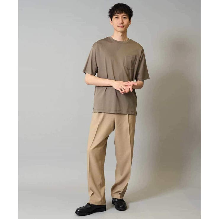 ワンタックワイドイージースラックス LANATEC【ストレッチ 洗濯機で洗える | a.v.v【MEN】 | 詳細画像64 