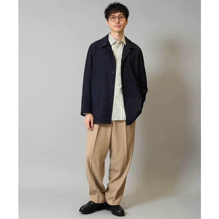 ワンタックワイドイージースラックス LANATEC【ストレッチ 洗濯機で洗える | a.v.v【MEN】 | 詳細画像71 