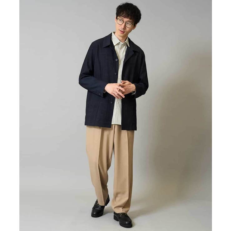 ワンタックワイドイージースラックス LANATEC【ストレッチ 洗濯機で洗える | a.v.v【MEN】 | 詳細画像73 