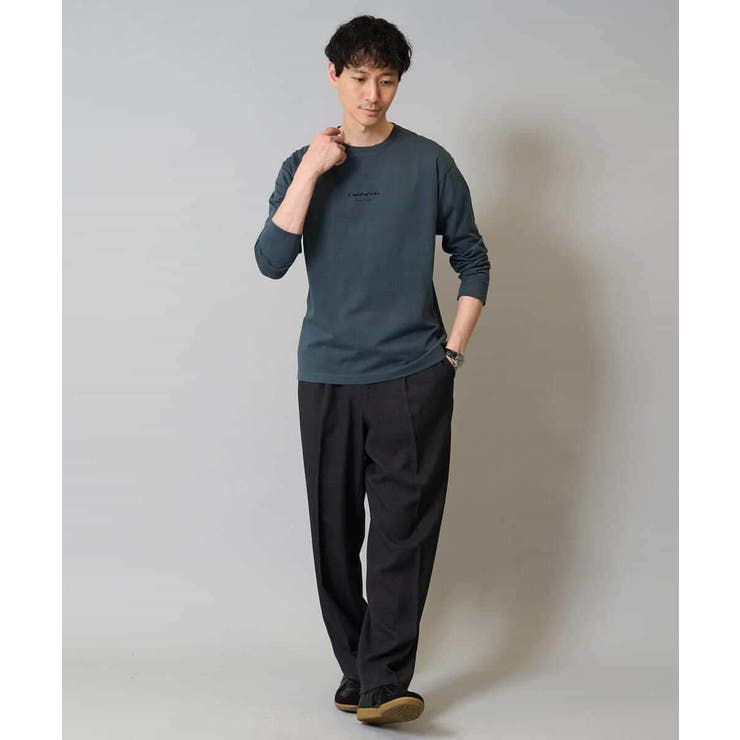 ワンタックワイドイージースラックス LANATEC【ストレッチ 洗濯機で洗える | a.v.v【MEN】 | 詳細画像8 