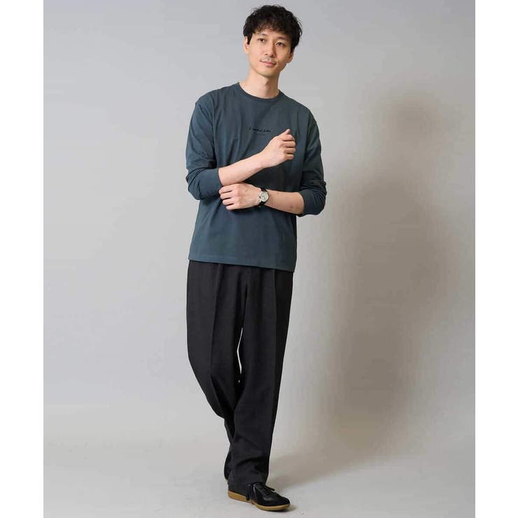 ワンタックワイドイージースラックス LANATEC【ストレッチ 洗濯機で洗える | a.v.v【MEN】 | 詳細画像9 