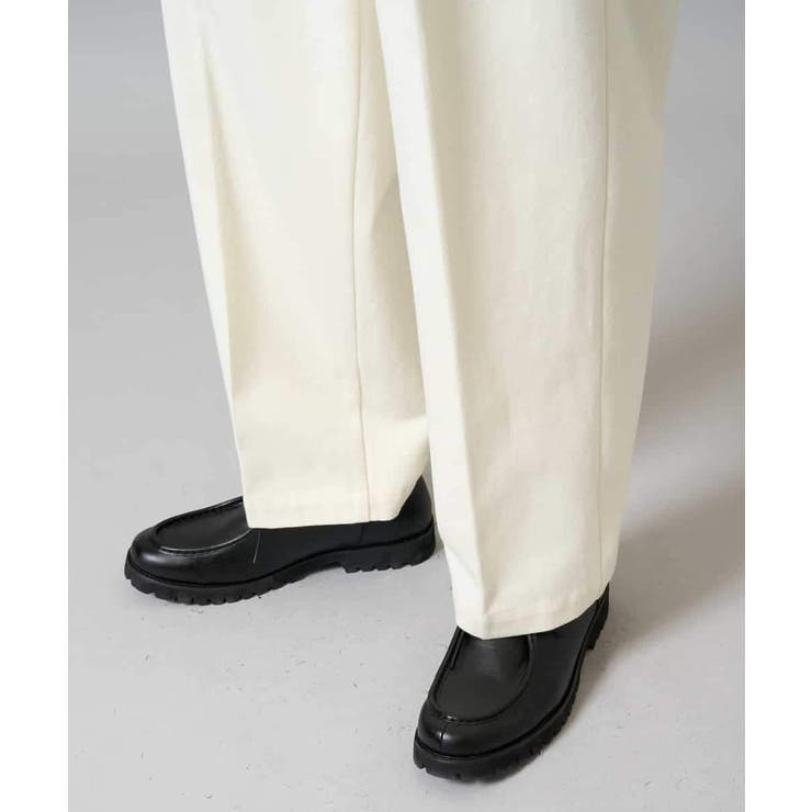 【イージーケア 毛玉になりにくい】ワンタックワイドデニムスラックス【ストレッチ … | a.v.v【MEN】 | 詳細画像16 