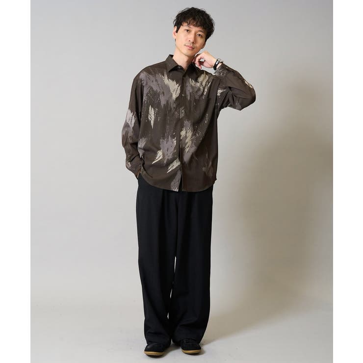 【イージーケア 毛玉になりにくい】オーバーパンツ LANATEC【洗濯機で洗える… | a.v.v【MEN】 | 詳細画像10 