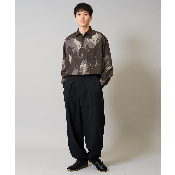 【イージーケア 毛玉になりにくい】オーバーパンツ LANATEC【洗濯機で洗える… | a.v.v【MEN】 | 詳細画像11 