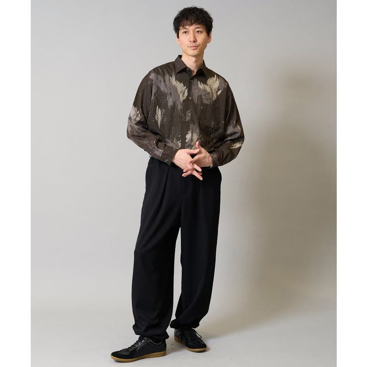 【イージーケア 毛玉になりにくい】オーバーパンツ LANATEC【洗濯機で洗える… | a.v.v【MEN】 | 詳細画像13 