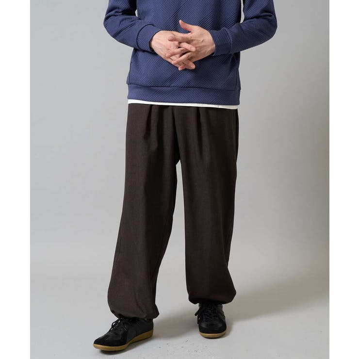 【イージーケア 毛玉になりにくい】オーバーパンツ LANATEC【洗濯機で洗える… | a.v.v【MEN】 | 詳細画像17 