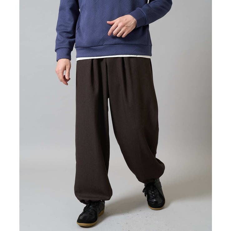 【イージーケア 毛玉になりにくい】オーバーパンツ LANATEC【洗濯機で洗える… | a.v.v【MEN】 | 詳細画像18 