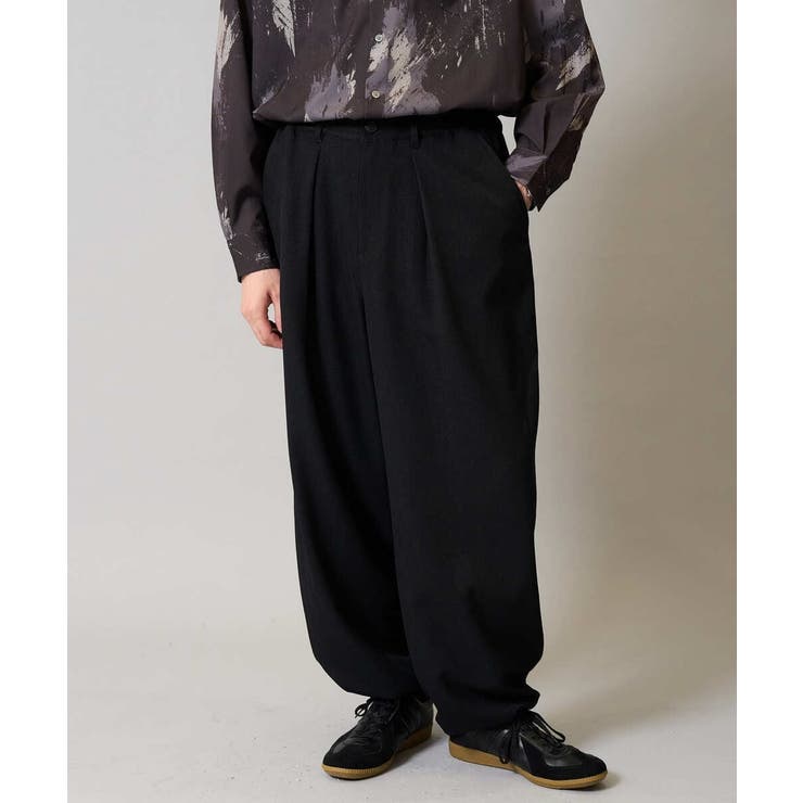 【イージーケア 毛玉になりにくい】オーバーパンツ LANATEC【洗濯機で洗える… | a.v.v【MEN】 | 詳細画像19 