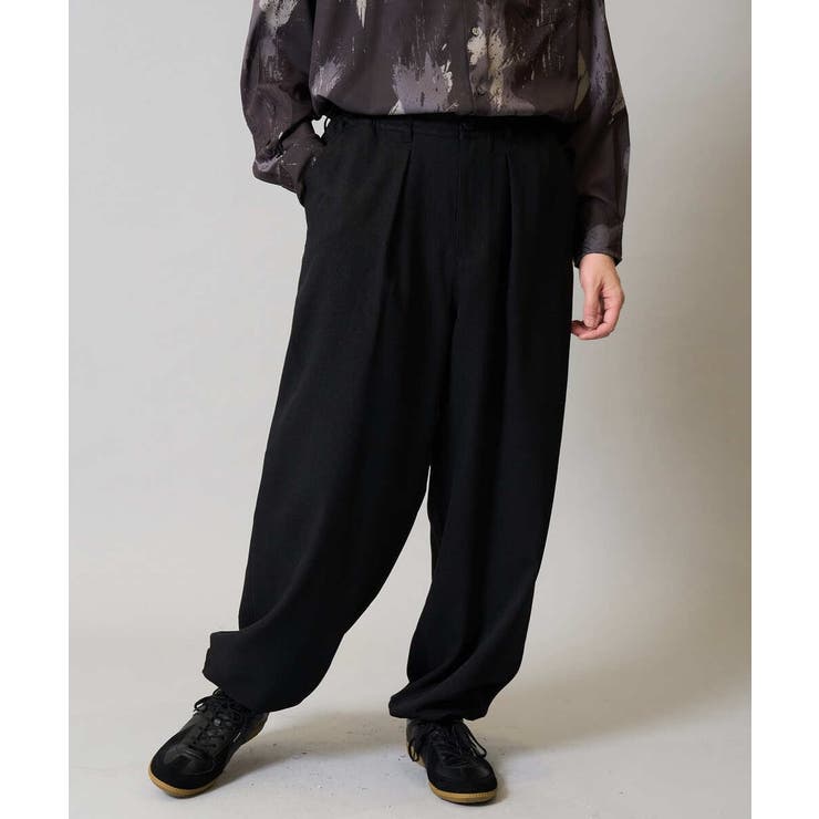 【イージーケア 毛玉になりにくい】オーバーパンツ LANATEC【洗濯機で洗える… | a.v.v【MEN】 | 詳細画像20 