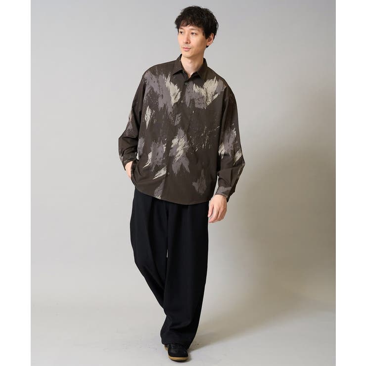 【イージーケア 毛玉になりにくい】オーバーパンツ LANATEC【洗濯機で洗える… | a.v.v【MEN】 | 詳細画像9 