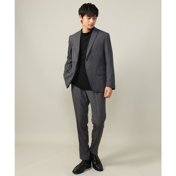 【洗濯機で洗える 通勤 セレモニー】ウーステッドストレッチイージースラックス(セ… | a.v.v【MEN】 | 詳細画像10 