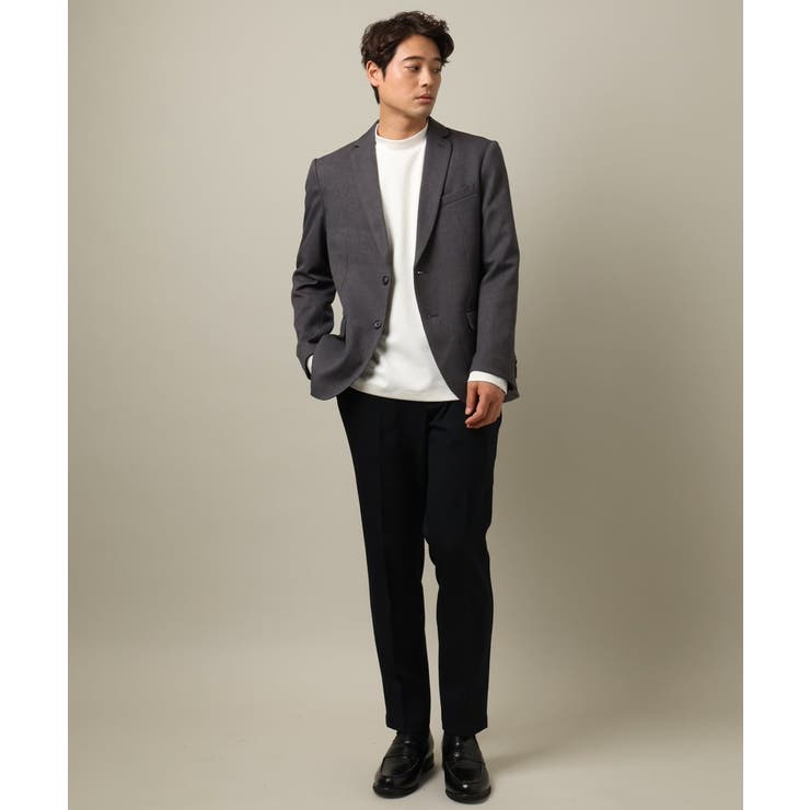 【洗濯機で洗える 通勤 セレモニー】ウーステッドストレッチイージースラックス(セ… | a.v.v【MEN】 | 詳細画像12 