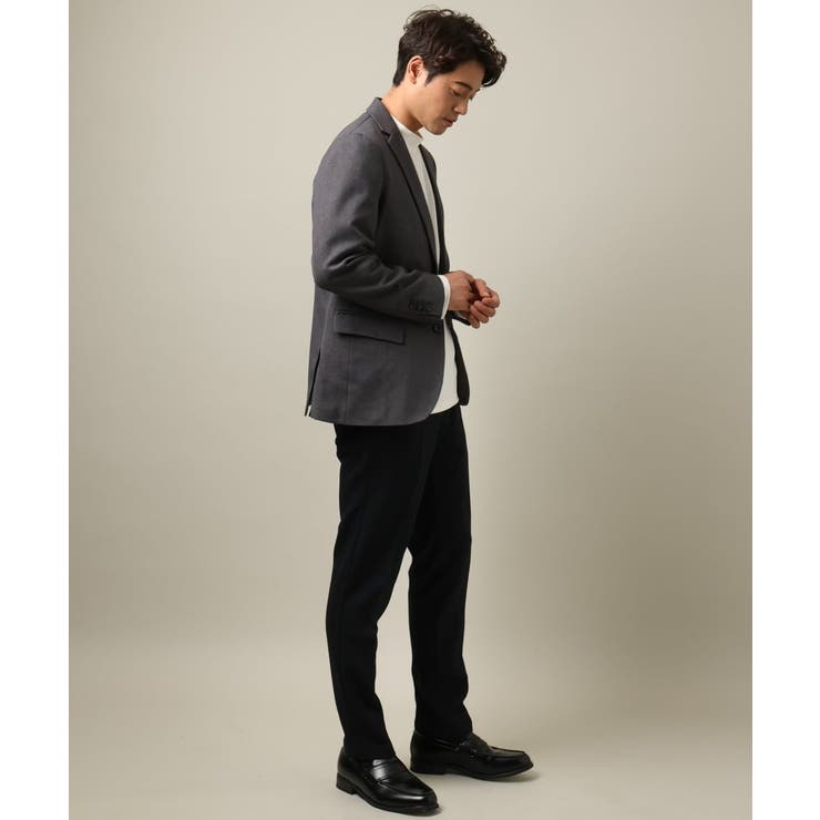 【洗濯機で洗える 通勤 セレモニー】ウーステッドストレッチイージースラックス(セ… | a.v.v【MEN】 | 詳細画像13 