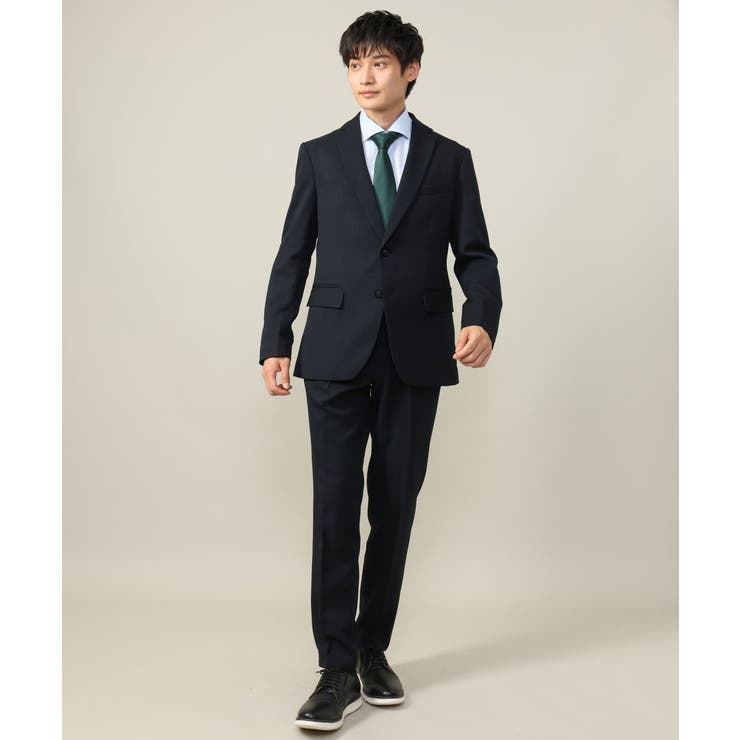 【洗濯機で洗える 通勤 セレモニー】ウーステッドストレッチイージースラックス(セ… | a.v.v【MEN】 | 詳細画像18 