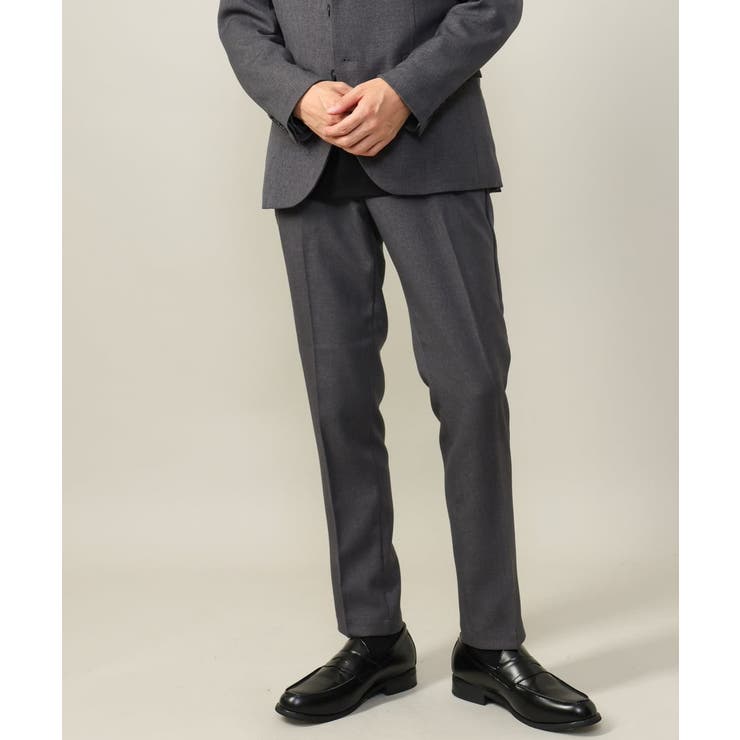 【洗濯機で洗える 通勤 セレモニー】ウーステッドストレッチイージースラックス(セ… | a.v.v【MEN】 | 詳細画像22 