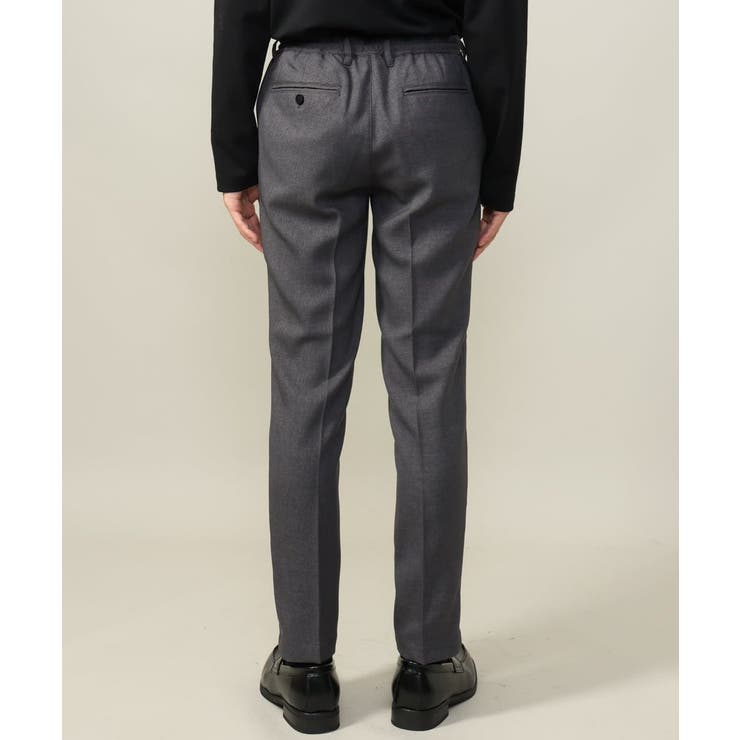 【洗濯機で洗える 通勤 セレモニー】ウーステッドストレッチイージースラックス(セ… | a.v.v【MEN】 | 詳細画像25 