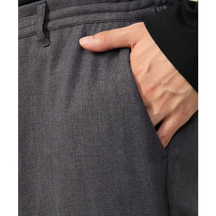 【洗濯機で洗える 通勤 セレモニー】ウーステッドストレッチイージースラックス(セ… | a.v.v【MEN】 | 詳細画像28 