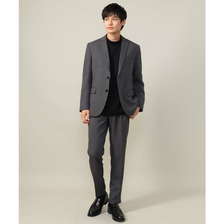 【洗濯機で洗える 通勤 セレモニー】ウーステッドストレッチイージースラックス(セ… | a.v.v【MEN】 | 詳細画像9 