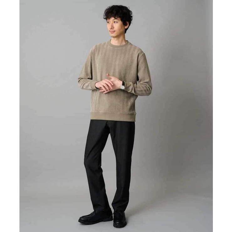 【イージーケア/洗濯機で洗える】ピケストレッチ5ポケットパンツ | a.v.v【MEN】 | 詳細画像11 