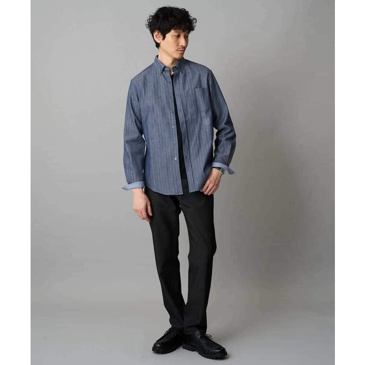 【イージーケア/洗濯機で洗える】ピケストレッチ5ポケットパンツ | a.v.v【MEN】 | 詳細画像24 