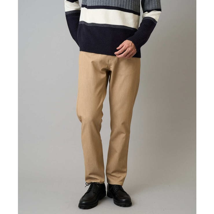 【イージーケア/洗濯機で洗える】ピケストレッチ5ポケットパンツ | a.v.v【MEN】 | 詳細画像28 